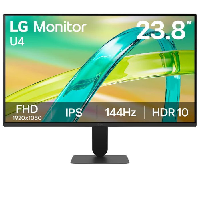 LG Monitor 24U411B-B de 23,8 pulgadas Full HD 144 Hz Negro